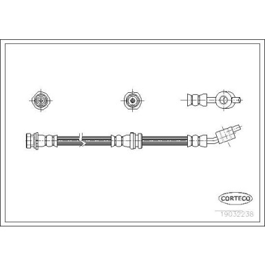 19032238 Bremsschlauch