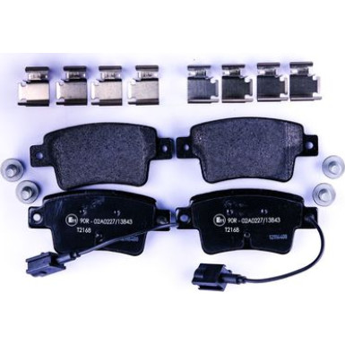 Hella Pagid | Bremsbelagsatz, Scheibenbremse | 8DB 355 019-801
