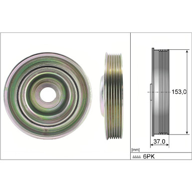 544 0097 10 Riemenscheibe, Kurbelwelle 544 0097 10 Riemenscheibe, Kurbelwelle