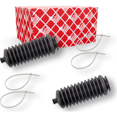 FEBI BILSTEIN 103865 Faltenbalgsatz, Lenkung FEBI BILSTEIN 103865 Faltenbalgsatz, Lenkung