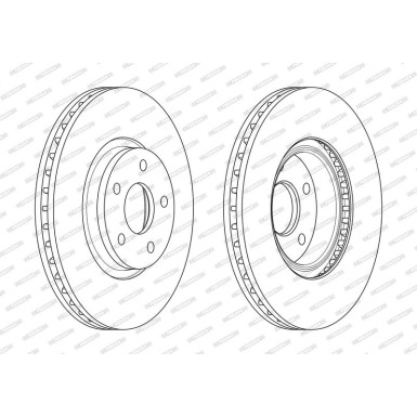DDF1835C-1 Bremsscheibe PREMIER DDF1835C-1 Bremsscheibe PREMIER