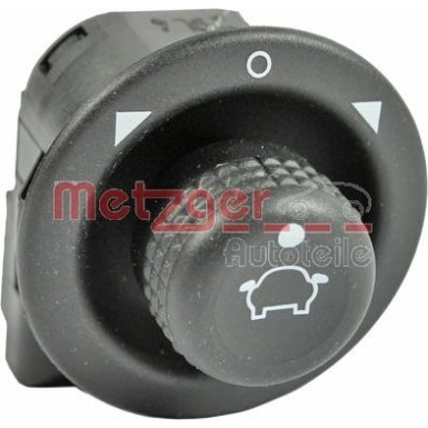 Metzger | Schalter, Spiegelverstellung | 0916345