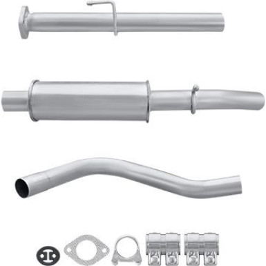 Hella 8LB 366 020-801 Vorschalldämpfer Easy2Fit – PARTNERED with Faurecia