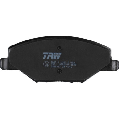 TRW Bremsbelagsatz, Scheibenbremse COTEC GDB2027