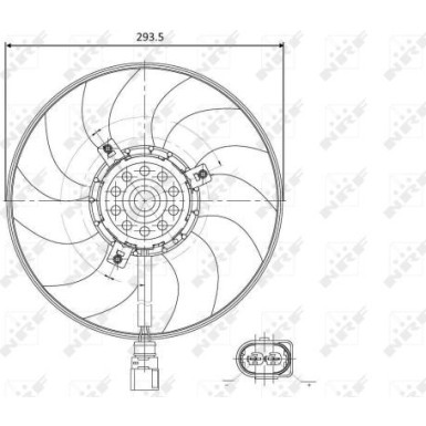 47395 Lüfter, Motorkühlung