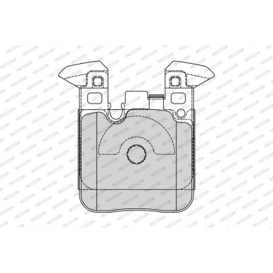 FDB4663 Bremsbelagsatz, Scheibenbremse FUSE+ Technology