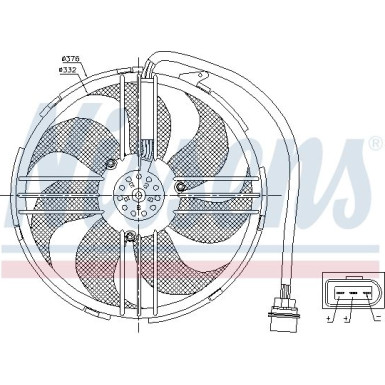 85551 Lüfter, Motorkühlung