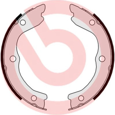 Brembo Bremsbackensatz, Feststellbremse ESSENTIAL LINE S 56 543