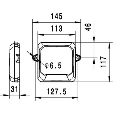 Hella | Arbeitsscheinwerfer | 1GA 995 193-031