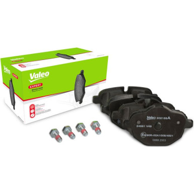 Valeo Bremsbelagsatz, Scheibenbremse EXPERT 302159A