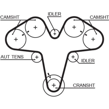 5476XS Zahnriemen PowerGrip™