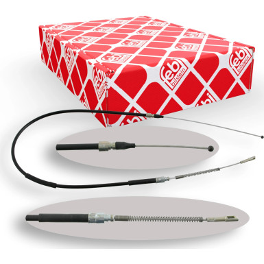 FEBI BILSTEIN 10592 Seilzug, Feststellbremse FEBI BILSTEIN 10592 Seilzug, Feststellbremse