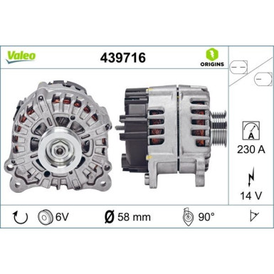 Valeo | Generator | 439716