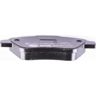 Hella Pagid | Bremsbelagsatz, Scheibenbremse | 8DB 355 012-841