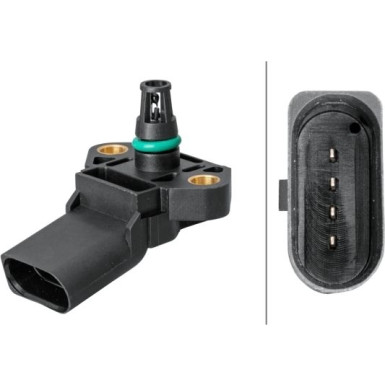 Hella | Sensor, Ladedruck | 6PP 009 400-471
