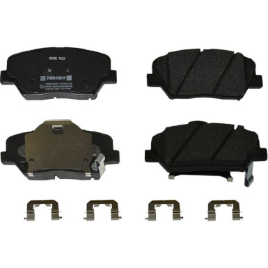 Ferodo Bremsbelagsatz, Scheibenbremse PREMIER FDB4396