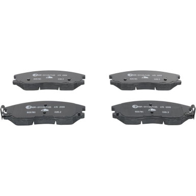 13.0460-5785.2 Bremsbelagsatz, Scheibenbremse