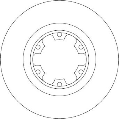 TRW | Bremsscheibe | DF4553