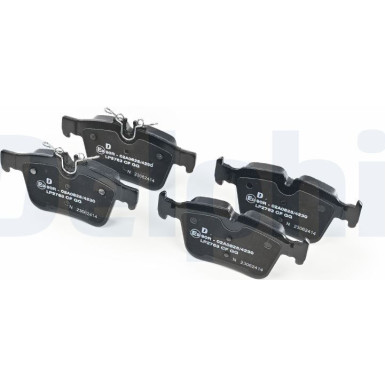 LP2763 Bremsbelagsatz, Scheibenbremse