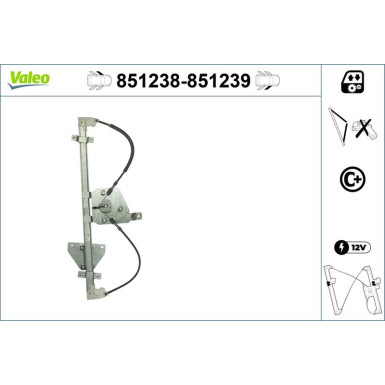 Valeo | Fensterheber | 851238