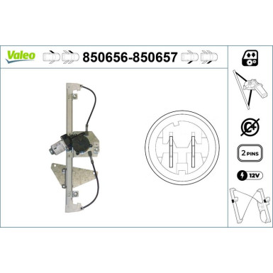 Valeo | Fensterheber | 850656