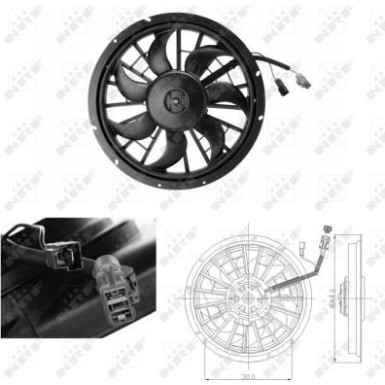 47702 Lüfter, Motorkühlung