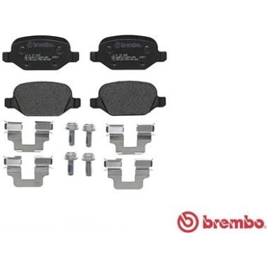 Brembo | Bremsbelagsatz, Scheibenbremse | P 23 065