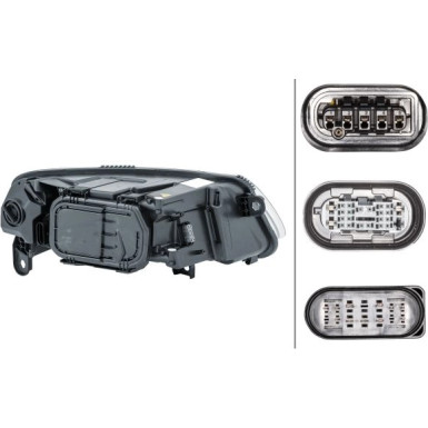 Hella 2 x HELLA Hauptscheinwerfer 1ZS 009 701-111