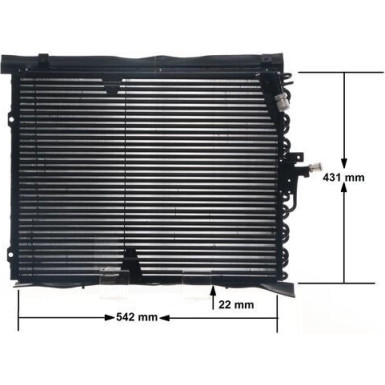 Mahle | Kondensator, Klimaanlage | AC 133 000S