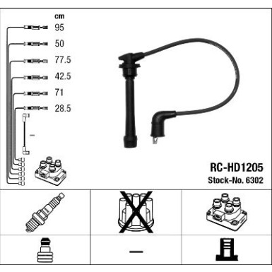 6302 Zündleitungssatz