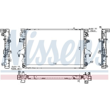 65283A Kühler, Motorkühlung