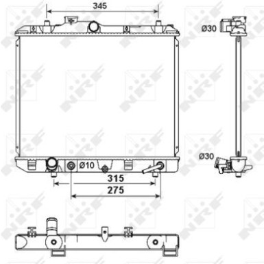 53158 Kühler, Motorkühlung
