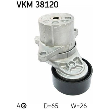 SKF | Spannrolle, Keilrippenriemen | VKM 38120