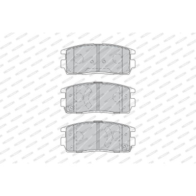 Ferodo | Bremsbelagsatz, Scheibenbremse | FDB1935