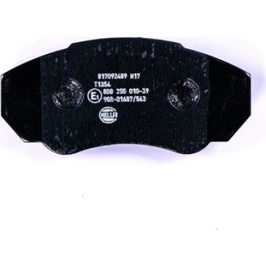 Hella | Bremsbelagsatz, Scheibenbremse | 8DB 355 010-391