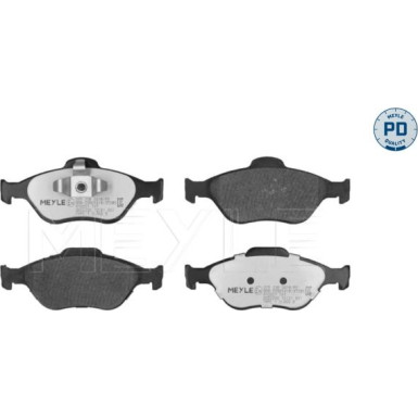 025 236 0418/PD Bremsbelagsatz, Scheibenbremse MEYLE-PD: Advanced performance and design.