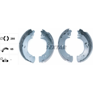 91054500 Bremsbackensatz