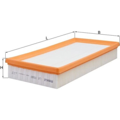 LX 1080 Luftfilter LX 1080 Luftfilter