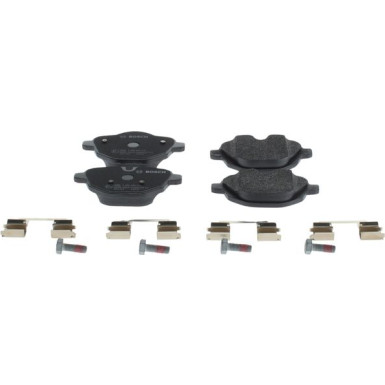 BOSCH | Bremsbelagsatz, Scheibenbremse | 0 986 494 432