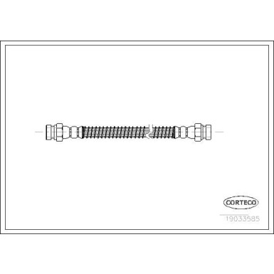 Corteco | Bremsschlauch | 19033585