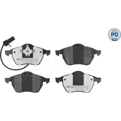 Meyle Bremsbelagsatz, Scheibenbremse MEYLE-PD: Advanced performance and design 025 218 4919/PD