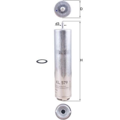 KL 579D Kraftstofffilter