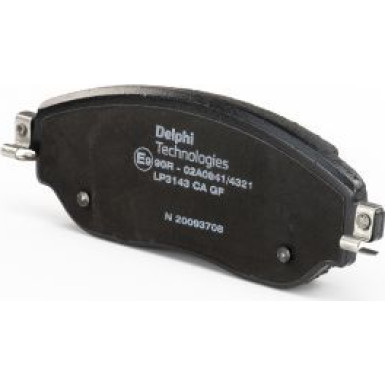 Delphi Bremsbelagsatz, Scheibenbremse LP3143