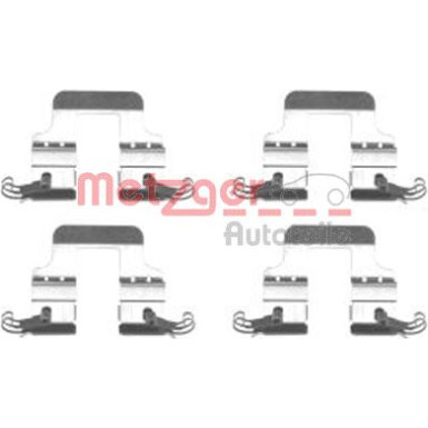 109-1766 Zubehörsatz, Scheibenbremsbelag GREENPARTS