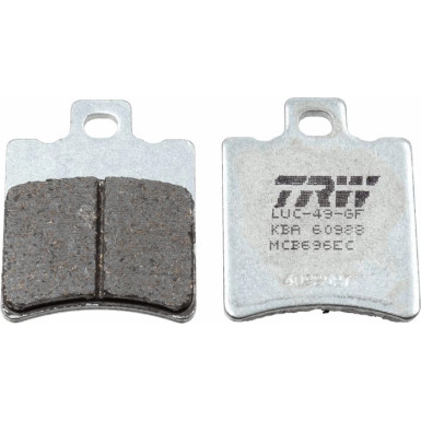 TRW | Bremsbelagsatz, Scheibenbremse | MCB696EC
