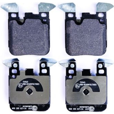 8DB 355 021-341 Bremsbelagsatz, Scheibenbremse