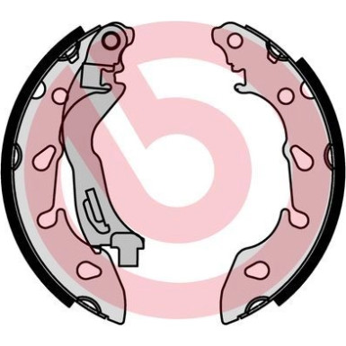 Brembo Bremsbackensatz ESSENTIAL LINE S 24 553 Brembo Bremsbackensatz ESSENTIAL LINE S 24 553