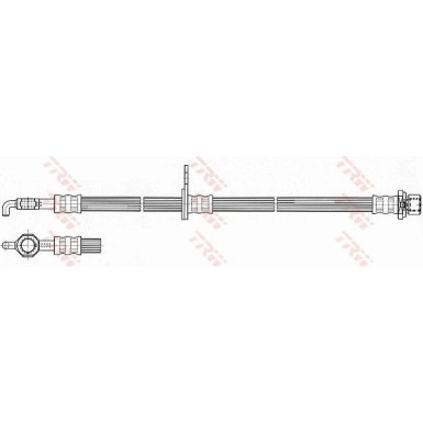 PHD534 Bremsschlauch