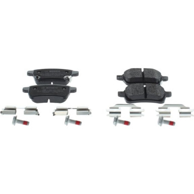 BOSCH | Bremsbelagsatz, Scheibenbremse | 0 986 494 747