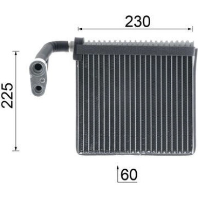 AE 95 000P Verdampfer, Klimaanlage BEHR *** PREMIUM LINE ***